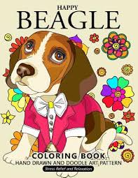 1575x1575 edge beagle coloring pages collection of print. Happy Beagle Coloring Book Dog Coloring Book For Dog And Puppy Lover Paperback Nowhere Bookshop
