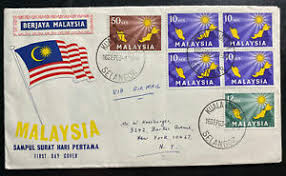 ↗ show new york, usa time to malaysia time conversion chart instead. 1963 Kuala Lumpur Malaya First Day Airmail Cover Fdc To New York Usa Ebay