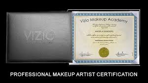 makeup artist certification