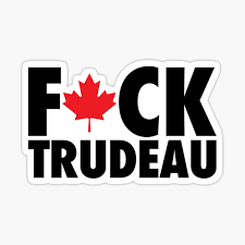 Fuck Trudeau Stickers | Redbubble
