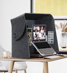 While it functions as a desk with storage when folded down, it looks like an art piece when folded up and stored away! Fold Up Workspace For Office And Home Workplaces