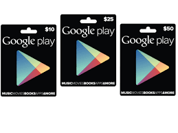 There are two types of cards on amazon, virtual one, and the physical one. Google Announces Play Store Gift Cards Sold Through Target Gamestop And Radioshack The Verge