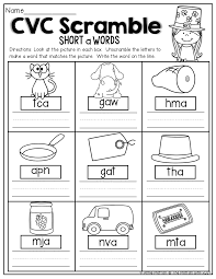 This free online tool makes creating word scrambles for your class a snap. The Moffatt Girls St Patrick S Day No Prep Packets Cvc Words Worksheets Cvc Words Three Letter Words