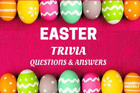 The more questions you get correct here, the more random knowledge you have is your brain big enough to g. 60 Easter Trivia Questions Answers For Kids Adults Meebily