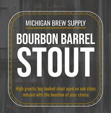 bourbon barrel stout extract brewing