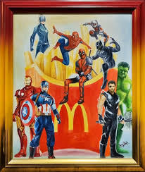 Superheroes Love Fries By Sanuj Birla