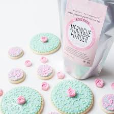 This simple royal icing by bridget edwards of bake at 350 is made with pasteurized egg whites instead of meringue powder. Vegan Royal Icing With Meringueshop S Egg Free Meringue Powder Sweetambssweetambs