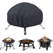 patio fire pit cover round patio fire