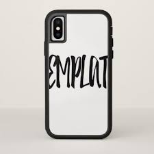 Template Iphone X Case Template Gifts Custom Diy Customize