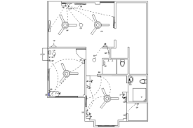 House Electrical Plan In Autocad File
