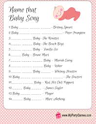 From the abc alphabet song to learning colors, to much more. Free Printable Name That Song Baby Shower Game