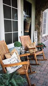 Front Porch Wood Rocking Chairs The