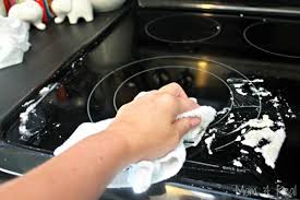 Ceramic Stove Top Baking Soda Cleaning