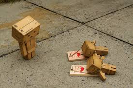 danbo cardboard robot