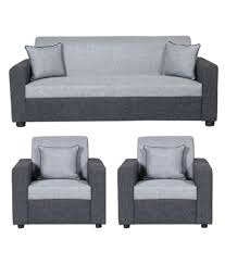 From paint color to throw pillows, your couch has a very wide range of influence. Gioteak Bulgariya 5 Seater Sofa Set In Black Grey Color 3 1 1 Buy Gioteak Bulgariya 5 Seater Sofa Set In Black Grey Color 3 1 1 Online At Best Prices In India On Snapdeal