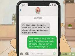 fort someone with anxiety over text