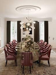 modern dining room decor marble dining