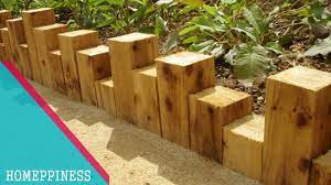 wood garden edging ideas your garden