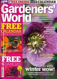 bbc gardeners world magazine the