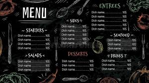 5 new bloxburg menu codes results have been found in the last 90 days, which means that every 18, a new bloxburg menu codes result is figured out. Vintage Restaurant Menu Hand Drawn Food Cafe Menus And Kitchen Poster Vector Template Illustration Stock Vector Illustration Of Flyer Coffee 151215153