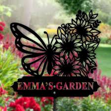 Personalized Erfly Garden Yard