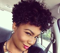Having short hair means foregoing typical long styles like braiding or updos, but that doesn't mean you don't make the most of your short haircut by learning how to style it in several different ways. 25 Tapered Fro Inspirations For Naturals Of Every Length And Texture Hair Styles Short Afro Hairstyles Curly Hair Styles Naturally
