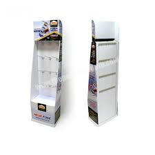 cardboard floor display stand paper