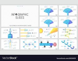 Collection Of Minimal Infographic Design Templates