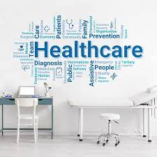 Healthcare Wall Decal Wellness Decal