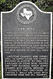 west oak hill texas tx