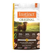 instinct grain free dog food