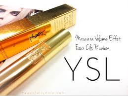 ysl mascara volume review peachfully