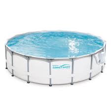 Professional pool installation in chattanooga tn, knoxville tn, and asheville nc. Summer Waves Elite 16 X 48 Premium Frame Above Ground Swimming Pool With Filter Pump System And Deluxe Accessory Set Walmart Com Walmart Com