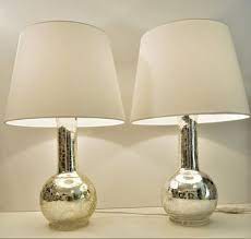 Mercury Glass Table Lamps By Luxus By