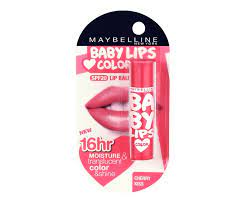 baby lips color shine lip balm