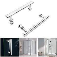 Ready Stock Stainless Steel Shower Door