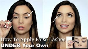 reverse eyelash trick makeup hack