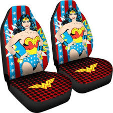Wonder Woman Car Seat Covers Set Of