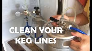 how to clean your kegerator beer lines