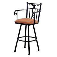 Shop over 500 bar stools that swivel & rotate 360 degrees, including our newest memory return swivel bar stools that return to a set position. Tempo Like Longhorn 30 Swivel Bar Stool With Arms By Callee Discount Dinettes