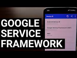 google services framework android id