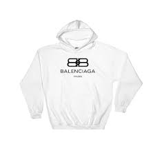 Balenciaga Paris Hooded Sweatshirt At Amazon Mens Clothing