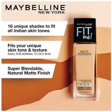 Maybelline should launch their range of makeup brushes soon if they haven't already, because this one was just as good as my real techniques. Buy Maybelline New York Fit Me Matte Poreless Liquid Foundation With Pump 340 Cappuccino Online At Best Price Bigbasket