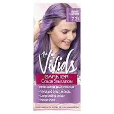 Garnier Color Sensation Vivids 7 21 Vibrant Lavendar Purple Permanent Hair Dye