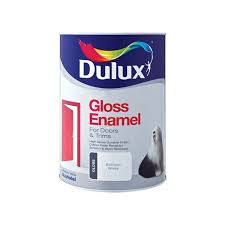 Dulux Gloss Enamel Brilliant White 5l