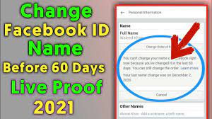 Check spelling or type a new query. How To Change Facebook Account Name Before 60 Days Facebook Account Name Kase Chnage Karay 2021 Youtube