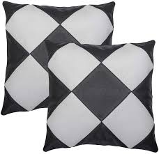 Buy Silver Sofa Pillow In India