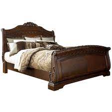 North S Queen Sleigh Bed B553b24 By