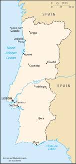 Road map of madeira island, portugal. Cia The World Factbook Portugal