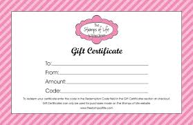 Make A Gift Certificate Online Custom Gift Certificate Printable